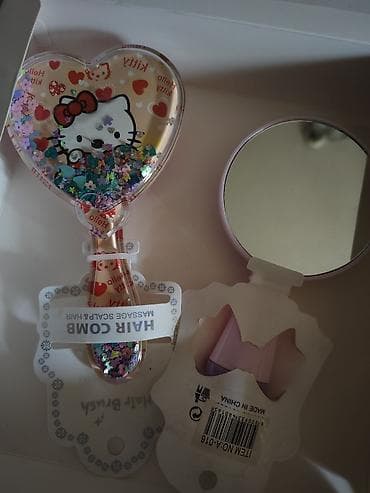 Uşaq saç baxımı dəsti – Hello Kitty və Barbie temalı Məhsulun — 1