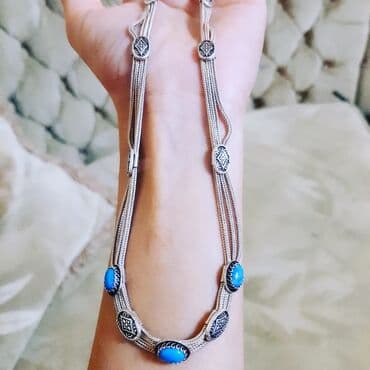 gumuş bilərziklər: Dəstə daxildir: Bilərzik, Boyunbağı, Gümüş, 925 Əyar — 6