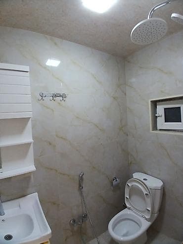 a frame quba: 1 otaqlı mənzil – studiya tipli planlama - Yataq otağı: taxta döşəmə — 7