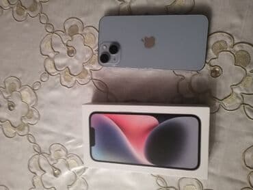 iphone 15 plus mavi: IPhone 14, Göy, Face ID — 4
