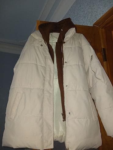 krick eau de parfum: Qadın/Unisex qışlıq pufik gödəkçə - Rəng: açıq krem (tünd qəhvəyi — 1