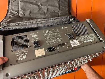 dj setup: Dynacord PowerMate 1000 – gücləndiricili mikser Xüsusiyyətlər: - 10 — 3