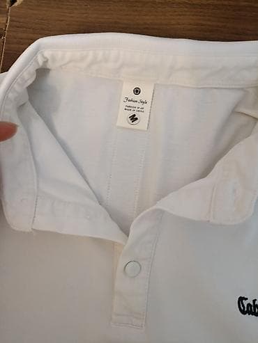 Polo köynək, M, rəng - Ağ — 3