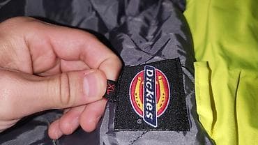 dini geyim: Məhsul: Dickies yüksək görünməli iş gödəkçəsi - Rəng: flüoresan sarı — 3
