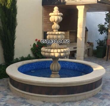 Odun: Fontan Şəlalə Bulaq və istənilən ölçüdə zövqünüzə uyğun sifarişlər — 6