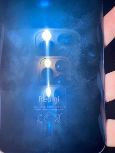 redmi pad 6 qiymeti: Redmi Note 9S, 128 GB, rəng - Göy, Barmaq izi — 5