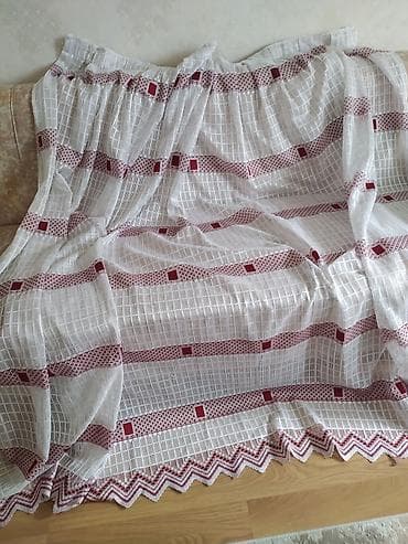 tul pərdə: Kuxna ùçun.hazir tikilmis pərdə.2.50sm.dir - Material: nazik, hava — 1