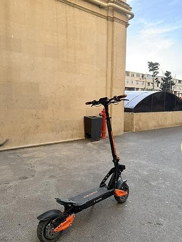 elektirikli mapet: Elektrikli skuter – off-road təkərlərlə - Güclü, geniş protektorlu — 4