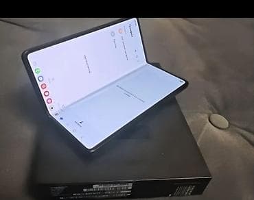 samsung galaxy buds: Samsung Galaxy Z Fold 3, 512 GB, rəng - Qara, Barmaq izi — 2
