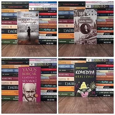 cingiz abdullayev kitablari: Satışda – müxtəlif janrlarda seçmə kitablar (ad və qiymətlər): 1 — 4