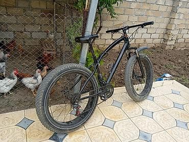 volta vsx: Fat bike tipli dağ velosipedi - Rəng: qara, möhkəm polad/alüminium — 5