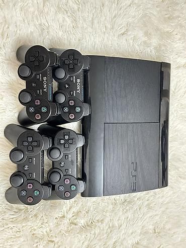 plasteyşın 3: Playstation Super Slim 500 GB Konsol təp-təzə alındığı gündən ev — 2