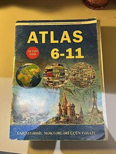 Məhsul: “Atlas 6–11” – Ümumtəhsil məktəbləri üçün vəsait Təsvir: -