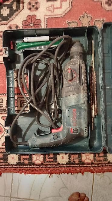 preparator satilir: Bosch perforator – elektriklə işləyən, SDS-plus patronlu, qırma və — 1