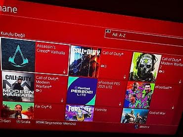 yeni soyducu: Ps4 slim plomb 1tb online baglantili cox az istifade olunub 5disk yeni — 7