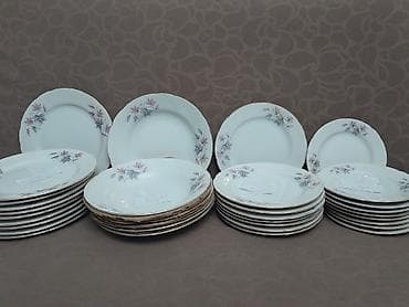 nahar servisi: Nahar dəsti, rəng - Ağ, Farfor — 3