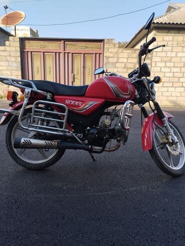 вентилятор с охлаждением в баку: Moped/Motosiklet MX49 – qırmızı rəng Xüsusiyyətlər: - Model: MX49 — 1