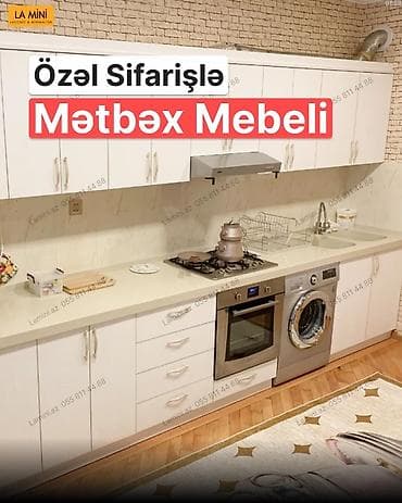 Özəl sifarişlə mətbəx mebeli - Layihələndirmə: ölçüyə uyğun, məkanın — 1