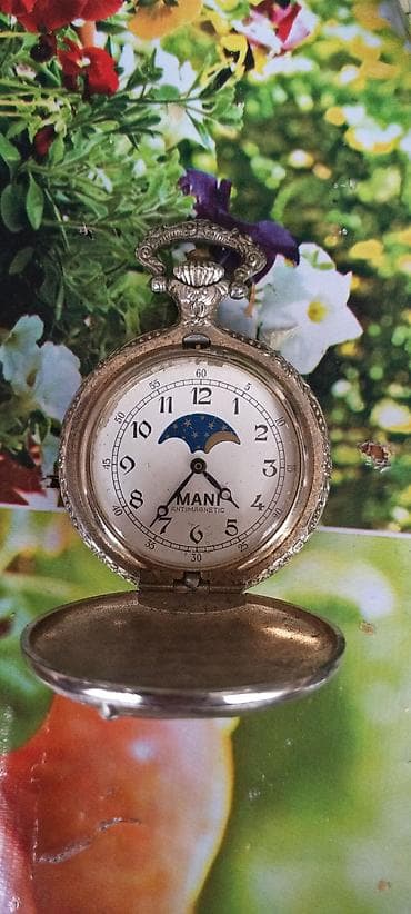 velosiped 27 5: MANIC cib saatı – antimaqnitik mexanizmli, qapaqlı (pocket watch) — 1