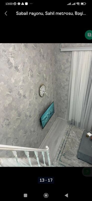 bakıxanov kiraye ev: Ev satlir Bayil Dünya Market yani 1 Otaq Yola 20 deq yaxin 50000azn — 9