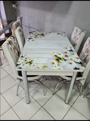 açılıb yığılan stollar: ✔️Türk istehsalı🇹🇷 *Kuxna üçün stol stul dəsti* 2 stul açılan masa — 3