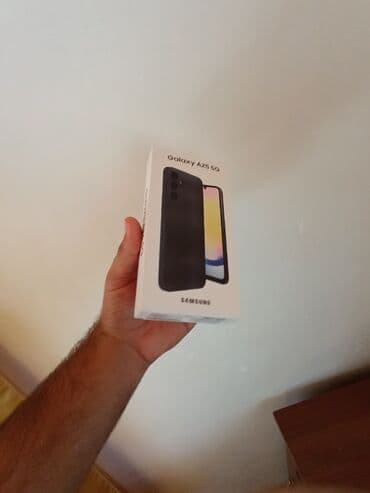 сенсорный экран на телефон fly 506: Samsung Galaxy A25, 256 GB, rəng - Qara, Zəmanət, Sensor, Barmaq izi — 7