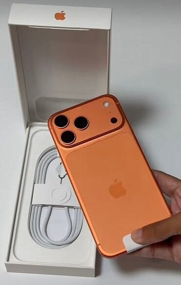 irşad telecom iphone x: IPhone 17 Pro Max, 256 GB, Narıncı — 1