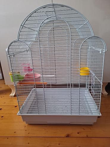 Quş qəfəsi – geniş və funksional - Ölçülər: hündürlük təxminən 80 sm