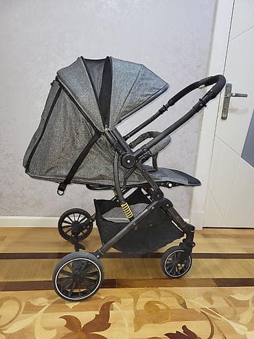 Коляски: Классическая прогулочная коляска, Б/у — 8