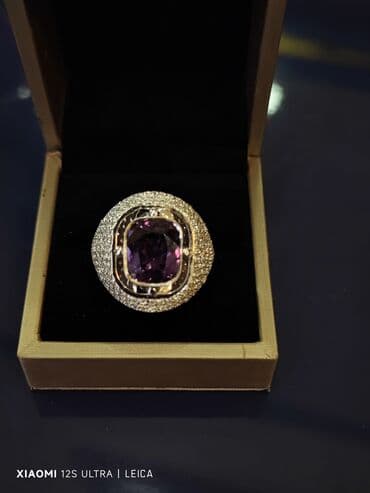 1 qram qızılın qiyməti 2024 750: Üzük, Çəhrayı qızıl, 585 Əyar, Aleksandrit — 3