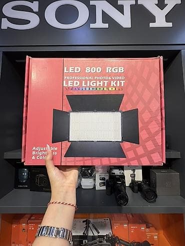 LED 800 RGB Professional Photo & Video LED Light Kit - RGB