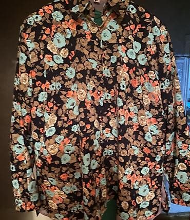 dini koynekler: Güllü naxışlı uzunqol köynək - Model: klassik düyməli köynək — 1