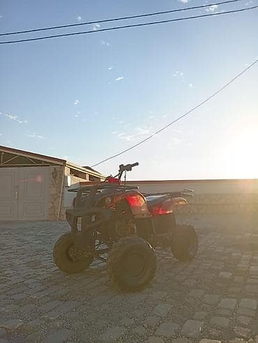 kvad: ATV/kvadrotsikl – benzinli, ön və arxa yük rəfləri ilə - Güclü ofroud — 10