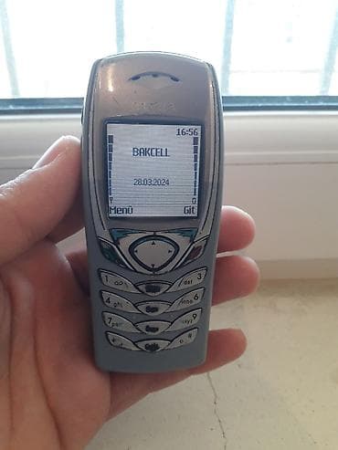 Nokia 6600, < 2 GB Memory Capacity, rəng - Göy, Düyməli