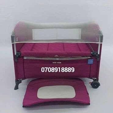 uşaq ucun manej: Uşaq çarpayı-manej Babyhome Rahat ve güvənilir bir qatlama mexanizmi — 3