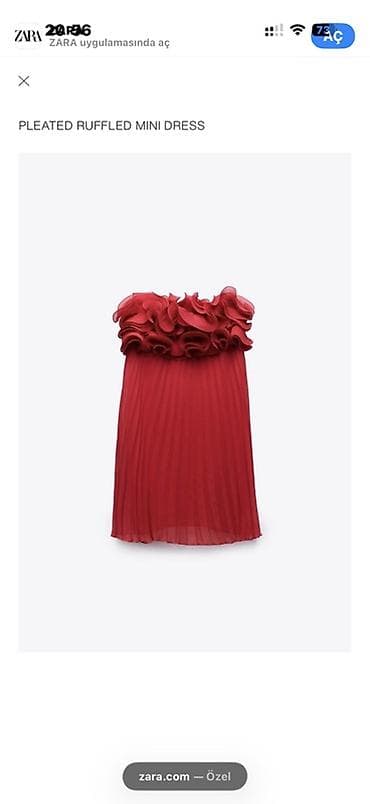 don xs: Ziyafət donu, Mini, Zara, XS — 3