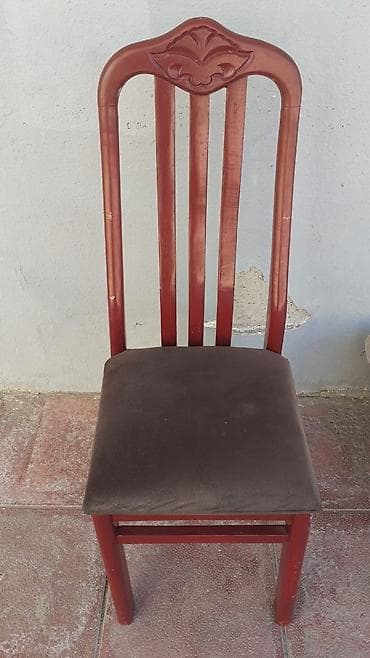 Mətbəx üçün, Qatlanmayan, Stul