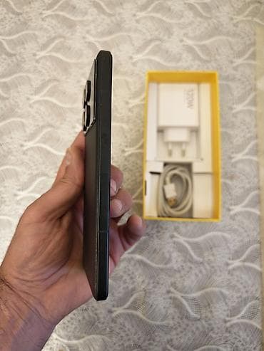 telofonar: Poco F6 Pro, 512 GB, rəng - Qara, Sensor — 7
