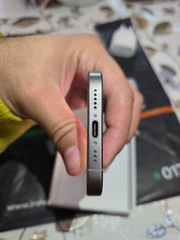 Avtoelektronika: IPhone 15 Pro, 256 GB, Natural Titanium, Face ID, Sənədlərlə — 4