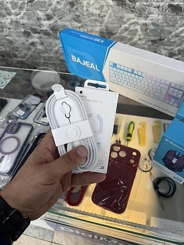 ev telefonlar: Orjinal apple cable 60W. 1 il zəmanət verilir — 2