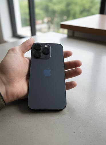 IPhone 14 Pro, 256 GB, Space Gray, Zəmanət, Simsiz şarj, Face ID