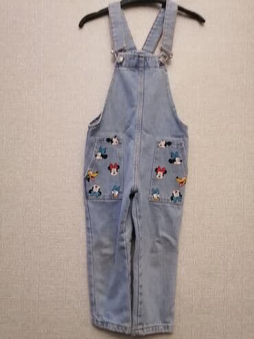 Dəstlər: Cins şalvar, Qız üçün, 3 - 4 yaş — 1