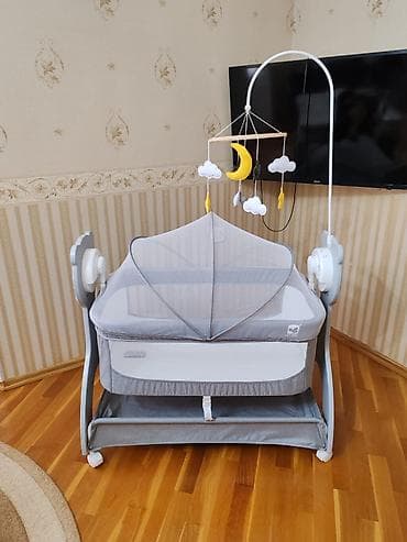 intex matras: Oğlan və qız üçün, İşlənmiş, Dördbucaq, Beşik, Matras ilə, Yellənmə mexanizm ilə — 5