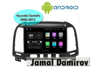 masin ucun monitorlar qiymeti: Hyundai SantaFe 2006-2012 üçün Android DVD-monitor. Android — 1