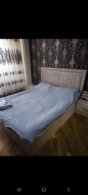 Yataq otağı mebel dəsti Tərkibi: - Cüt nəfərlik çarpayı – yumşaq