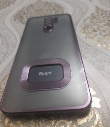 Автоэлектроника: Redmi 9, 32 ГБ, цвет - Серый, Отпечаток пальца — 3