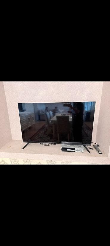 Zimmer 107 ekran smart tv (internete çixiwi var) tam iwlekdi problemi lalafo.az -da Zimmer 107 ekran smart tv (internete çixiwi var) tam iwlekdi problemi