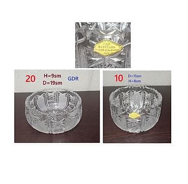 deniz duzu harda satilir: GDR istesali Xrustal
ikisinde xirda skol var — 1