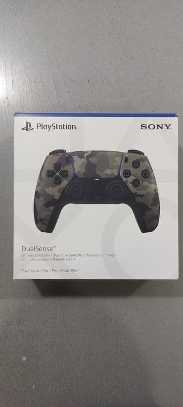 joystic: Playstation 5 üçün green army coystik ( dualsense ). Tam yeni, bağlı — 1