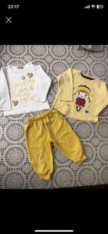 Oyuncaqlar: Hər biri 2 m Uşaq geyimləri dəsti – bir neçə komplekt 1) Boz tonlarda — 4